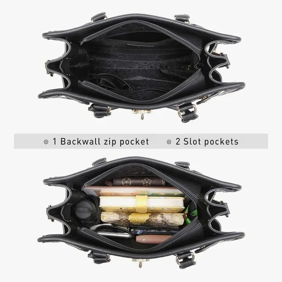 💞HP💞 MKP Women Satchel with Matching Wristlet - Picture 3 of 4